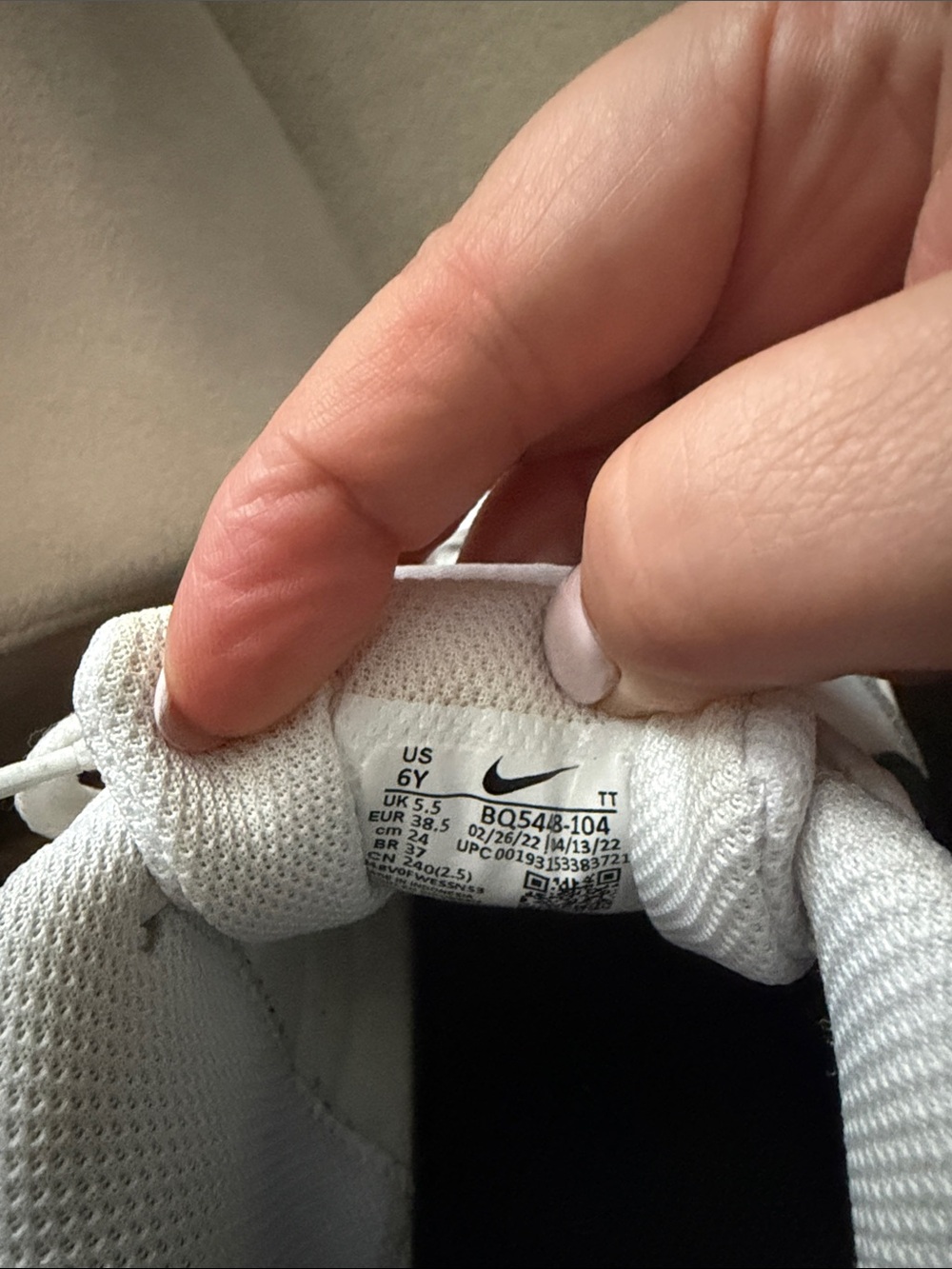 Youth Nike Dunk’s size 6 youth